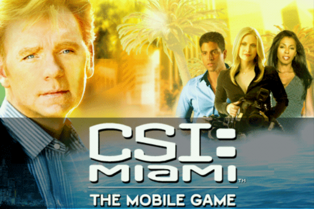 CSI: Miami (Android) screenshot: Title screen