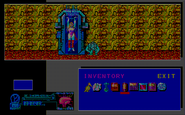 Relics (PC-98) screenshot: Inventory