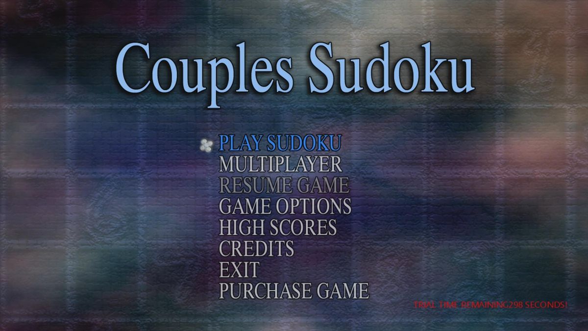 Screenshot of Couples Sudoku (Xbox 360, 2008) MobyGames