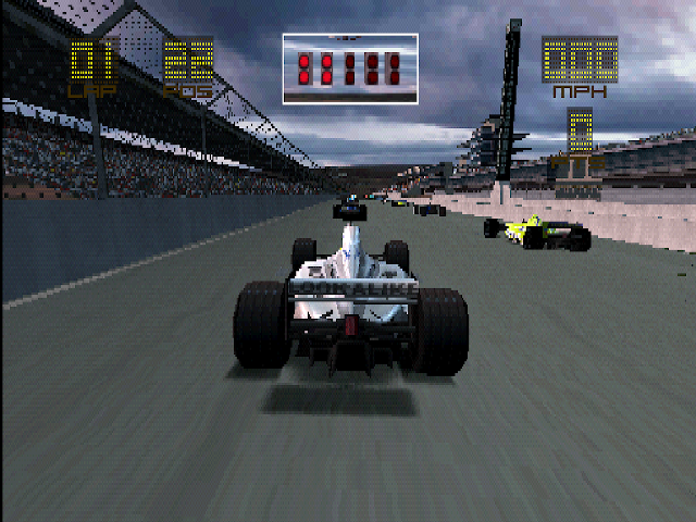 Formula One 2000 (PlayStation) screenshot: Arcade racing