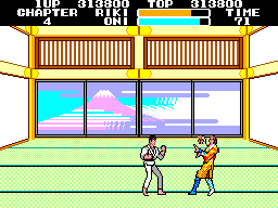 Screenshot of Black Belt (SEGA Master System, 1986) - MobyGames