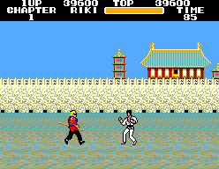 Black Belt (SEGA Master System) screenshot: Chapter 1 Boss 3