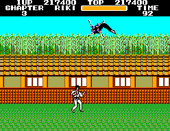 Black Belt (SEGA Master System) screenshot: One of the Chapter 3 Bosses