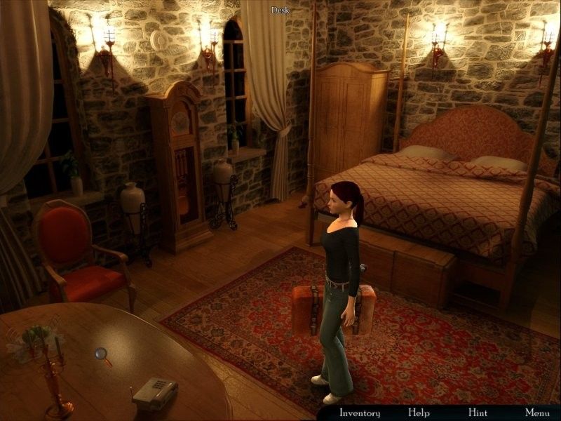 Hotel (Windows) screenshot: Bridget's room