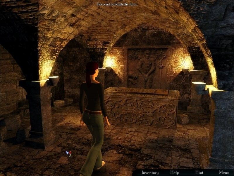 Hotel (Windows) screenshot: The crypt