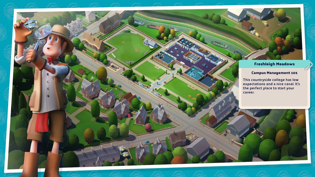 Two Point Campus (Windows) screenshot: Loading screen