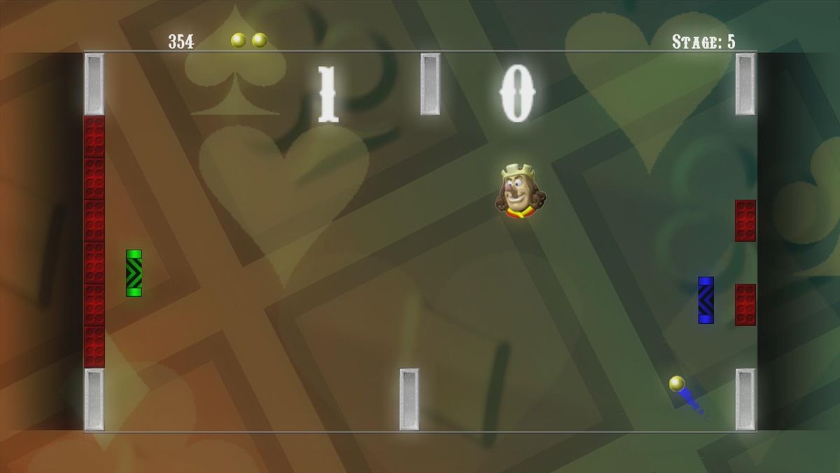 Aceball (Xbox 360) screenshot: This level is a combination of all previously seen elements (trial version)