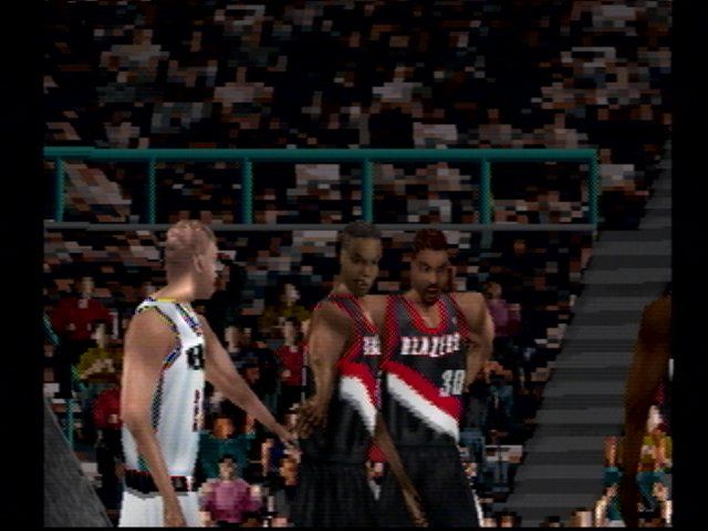 NBA Live 2003 (PlayStation) screenshot: Pre-game
