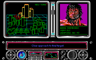 NY Warriors (DOS) screenshot: Mission 7