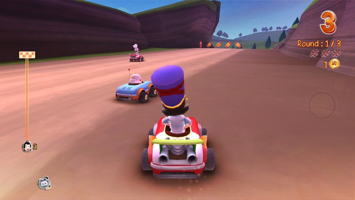 Screenshot of Garfield Kart (Windows, 2015) - MobyGames