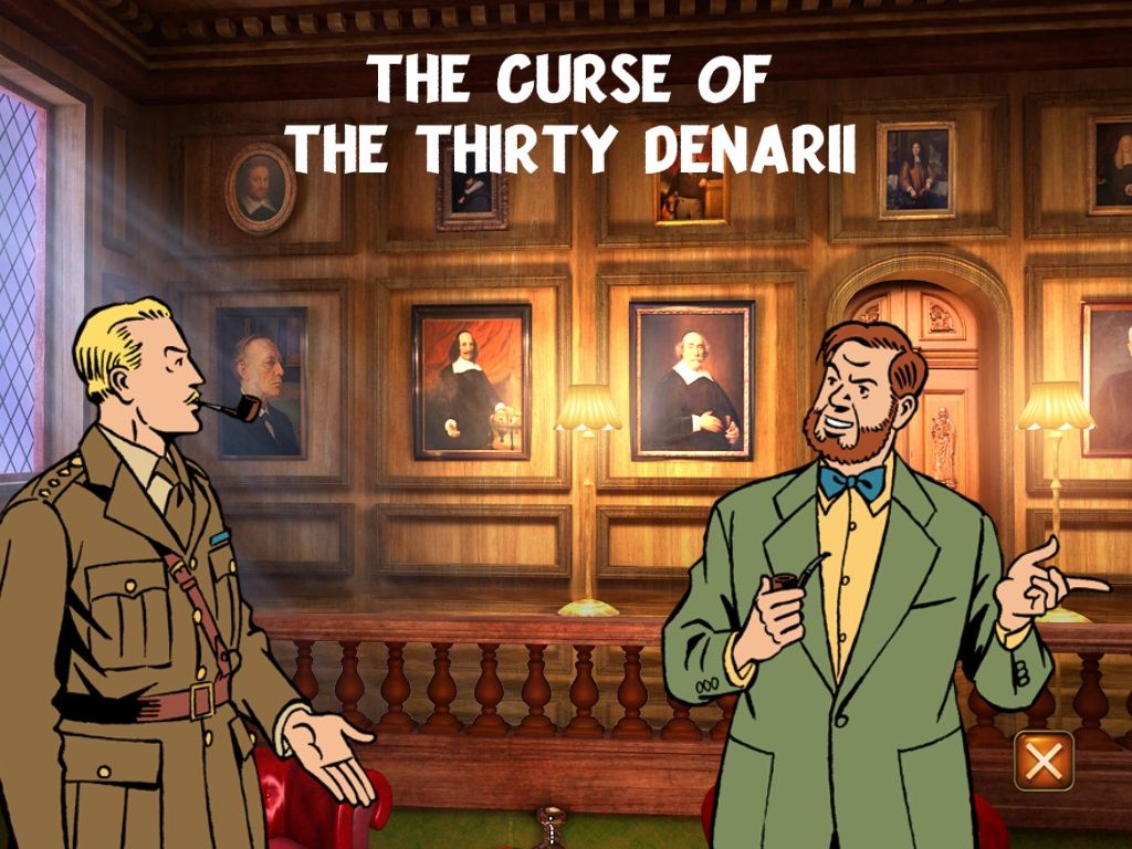 Blake and Mortimer: The Curse of the Thirty Denarii (Windows) screenshot: The final scene of one of the ending of the game.