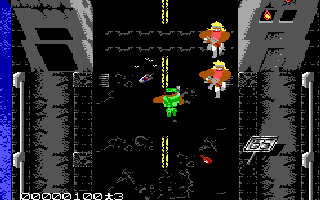NY Warriors (DOS) screenshot: Crossing Bridges Is A Little Tight