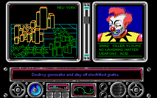 NY Warriors (DOS) screenshot: Mission 5