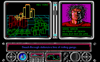 NY Warriors (DOS) screenshot: Mission 6