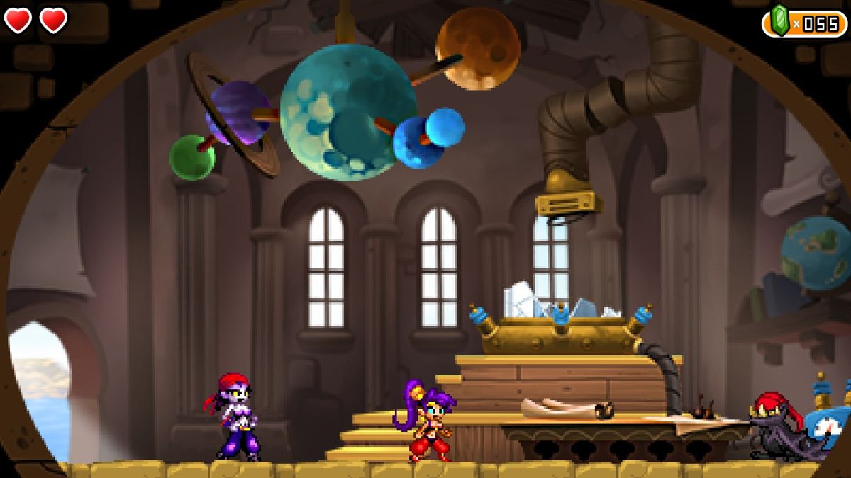 Shantae and the Pirate's Curse (Windows) screenshot: She has problem with mutated crew