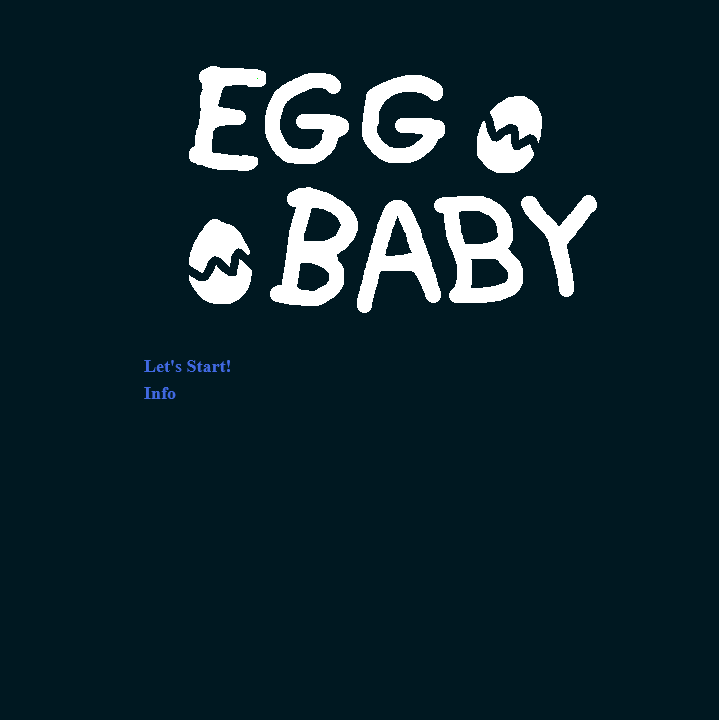 Screenshot of EGG BABY (Browser, 2018) MobyGames