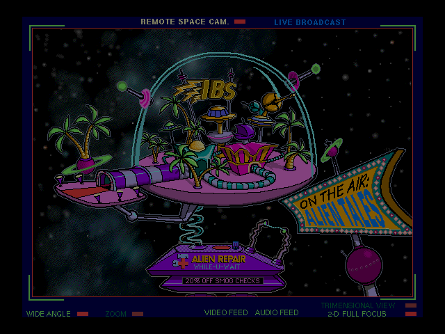 Alien Tales (Windows 3.x) screenshot: We won the match against the first opponent