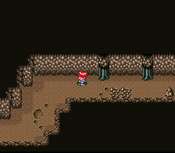 Lufia & the Fortress of Doom (SNES) screenshot: In a dungeon