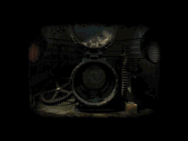 Bad Mojo (Windows 3.x) screenshot: The warping room where you can go to different locations.