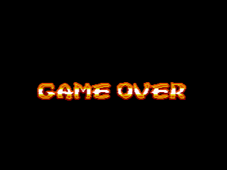 Fatal Smarties (Genesis) screenshot: Game Over