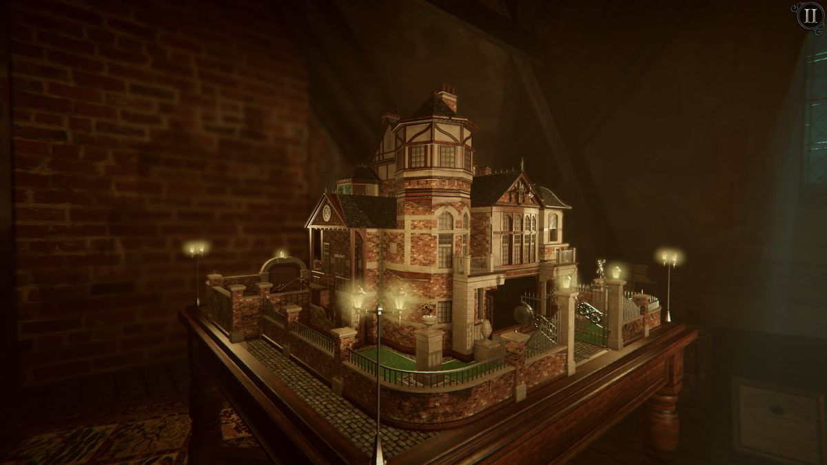 The Room: Old Sins (Windows) screenshot: Front left corner of the Dollhouse