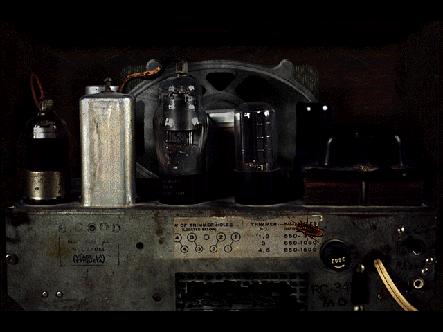 Bad Mojo (Windows 16-bit) screenshot: Have you ever wanted to fix a radio? Now is your chance.