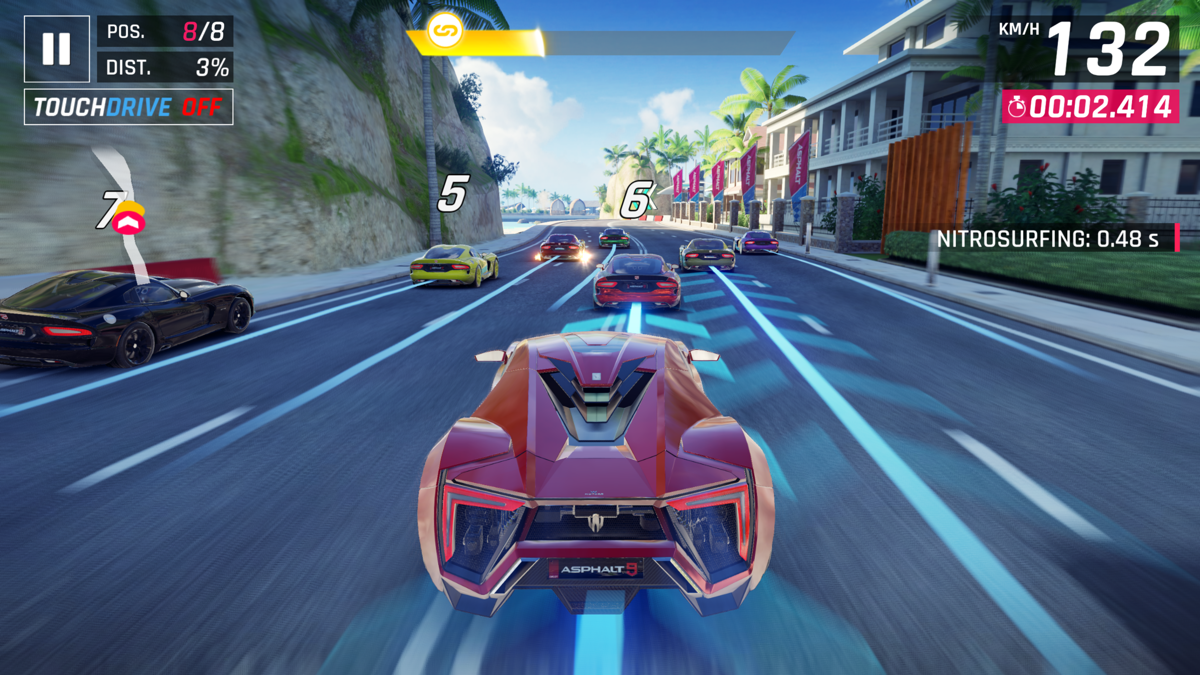 Screenshot Of Asphalt 9: Legends (windows Apps, 2018) - Mobygames