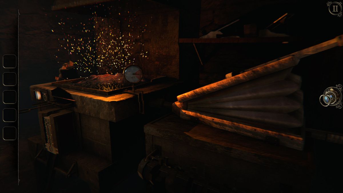 The Room Three (Windows) screenshot: Heating up The Forge