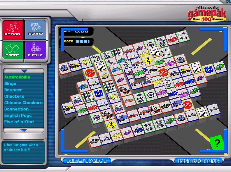 Screenshot of Ultimate Game Pak (Windows, 2003) MobyGames