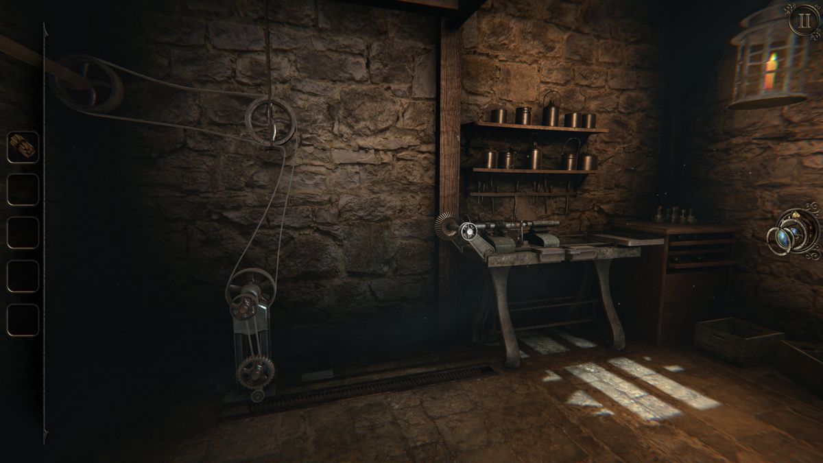The Room Three (Windows) screenshot: The Forge - Lathe