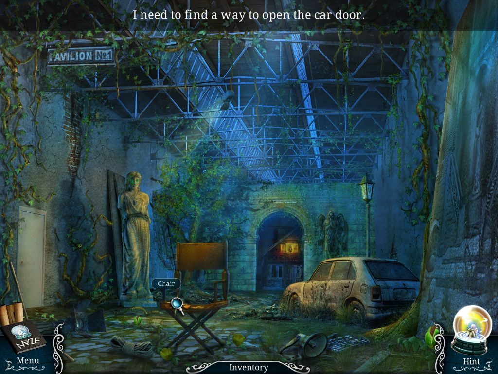 Urban Legends: The Maze (Windows) screenshot: After solving a couple of puzzles we are in the studio building. This is level one of the game.
