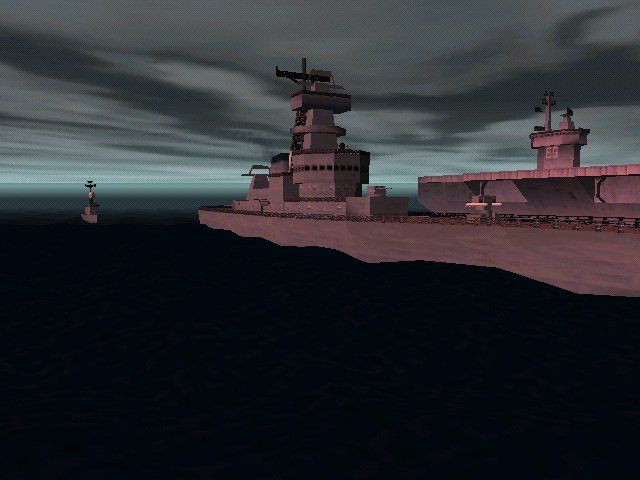 Incoming: The Final Conflict (Windows) screenshot: Even the waters of Atlantic are pretty much hostile.