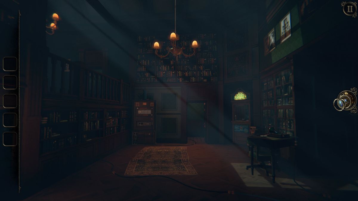 The Room Three (Windows) screenshot: The Library room