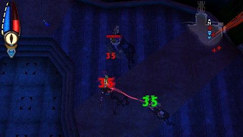 Untold Legends: The Warrior's Code (PSP) screenshot: Health-draining enemy