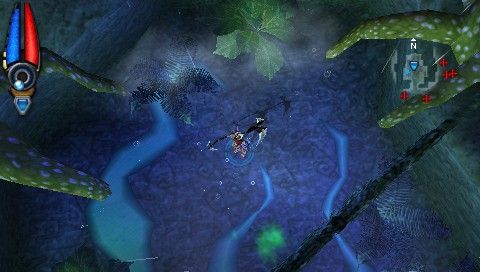 Untold Legends: The Warrior's Code (PSP) screenshot: Moor area
