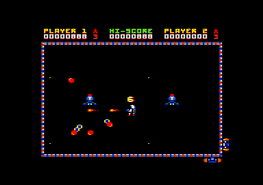 2088 (Amstrad CPC) screenshot: Starting a new game.