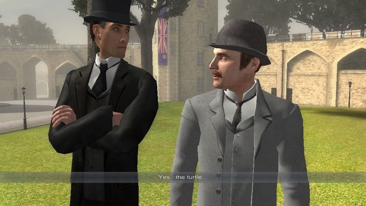 Sherlock Holmes: Nemesis (Windows) screenshot: Holmes and Watson
