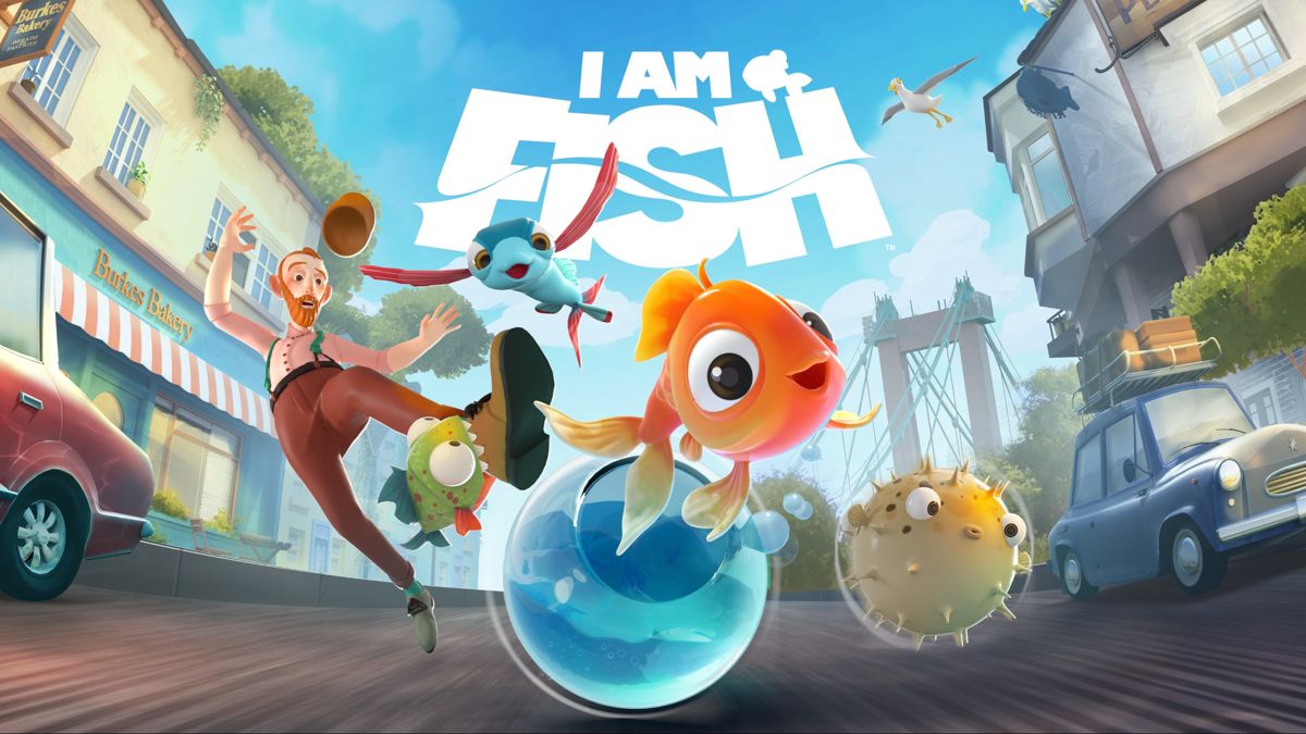 I Am Fish (Windows) screenshot: Title screen
