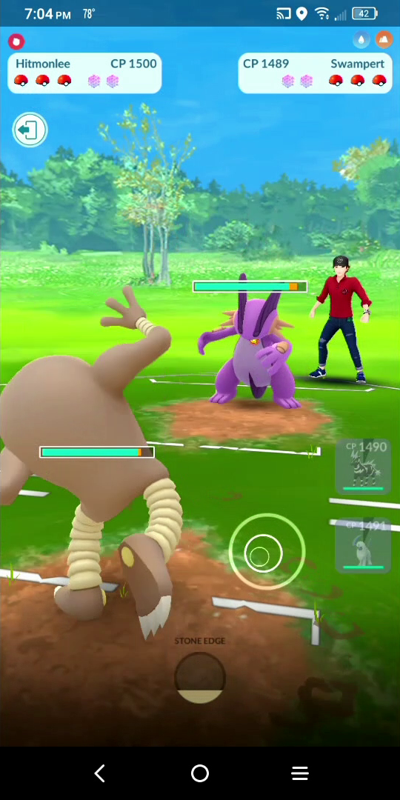 Screenshot of Pokémon GO (Android, 2016) - MobyGames