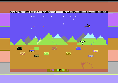 Attack on Windscale (Commodore 64) screenshot: I'm Hit