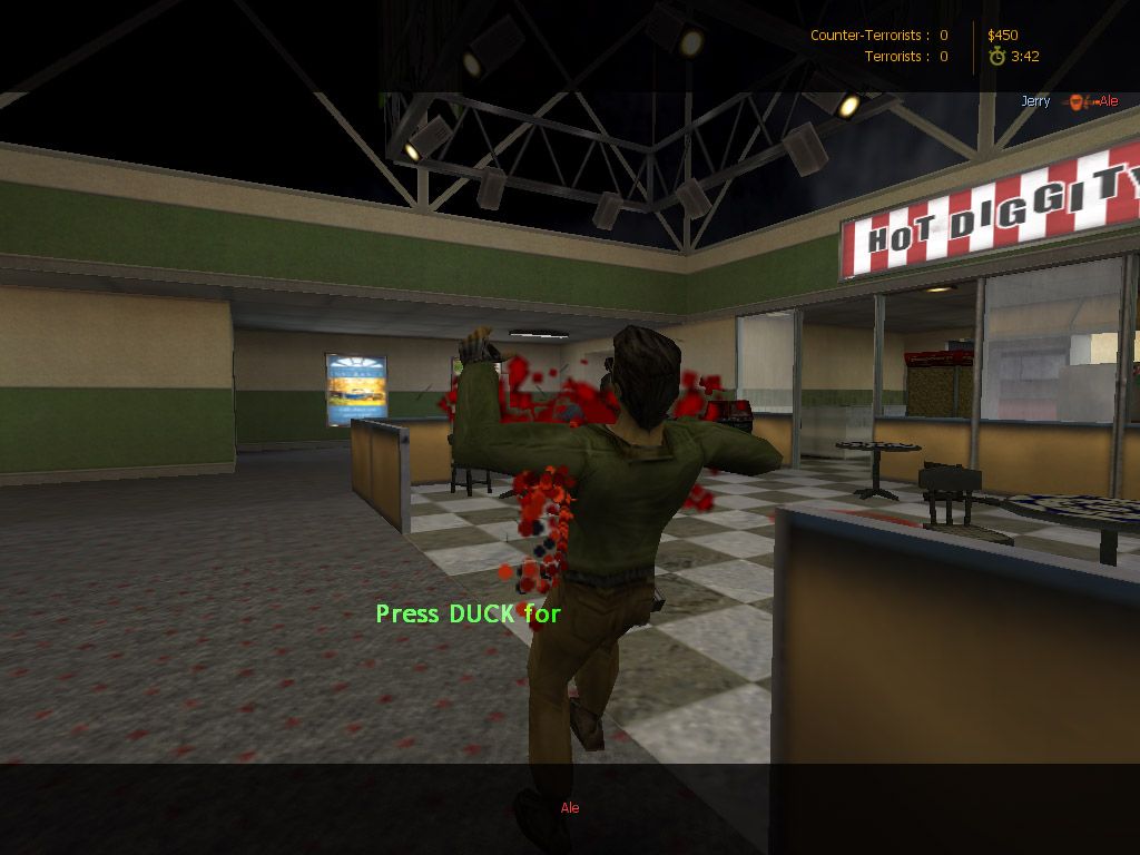 Counter-Strike: Condition Zero (Windows) screenshot: Ouch! Own3d!!