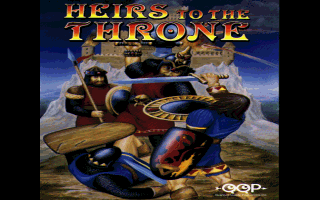 Heirs to the Throne (DOS) screenshot: English Title Screen