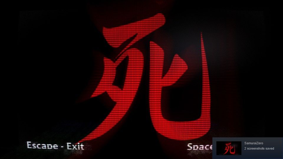 Samurai Zero (Windows) screenshot: Game over