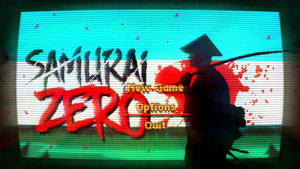 Samurai Zero (Windows) screenshot: Title screen
