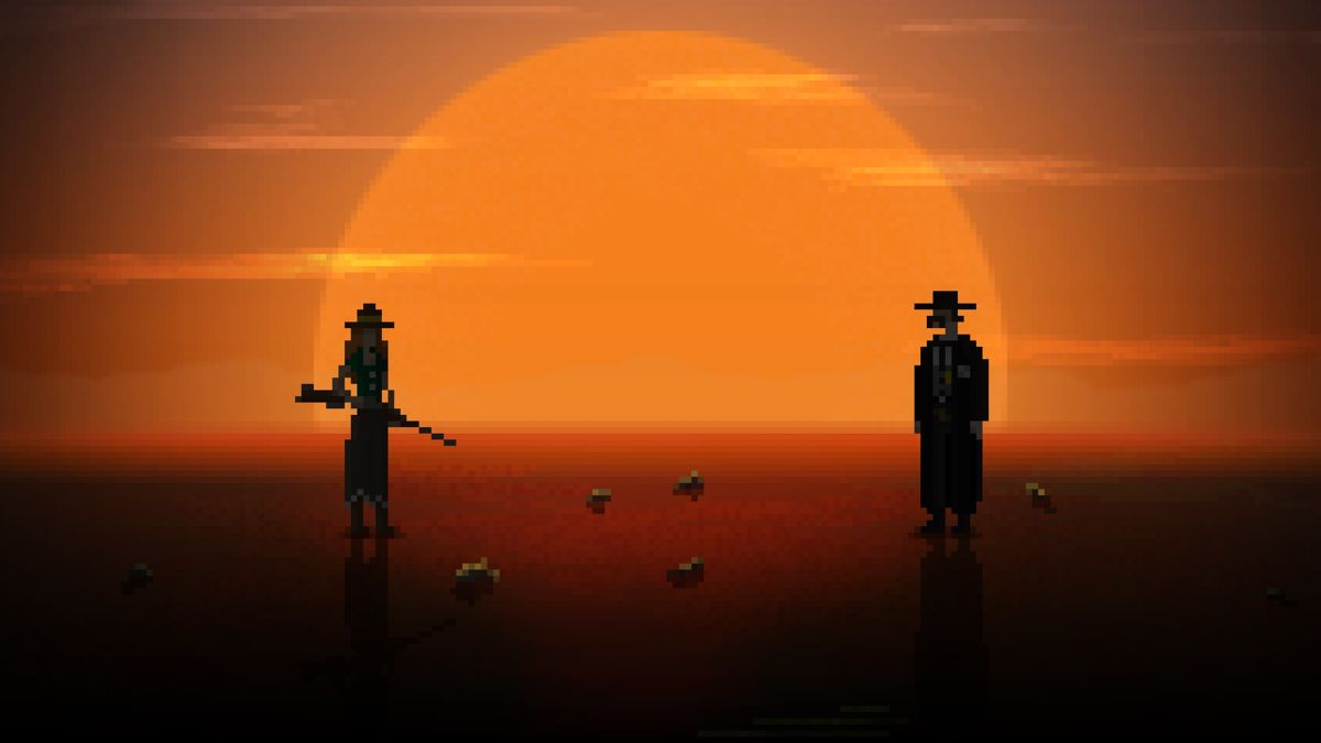 Western Press (Windows) screenshot: The final duel