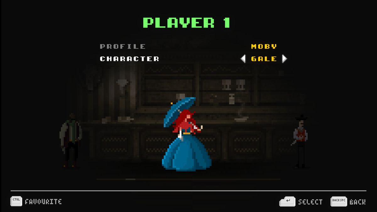 Western Press (Windows) screenshot: A character for a multiplayer game