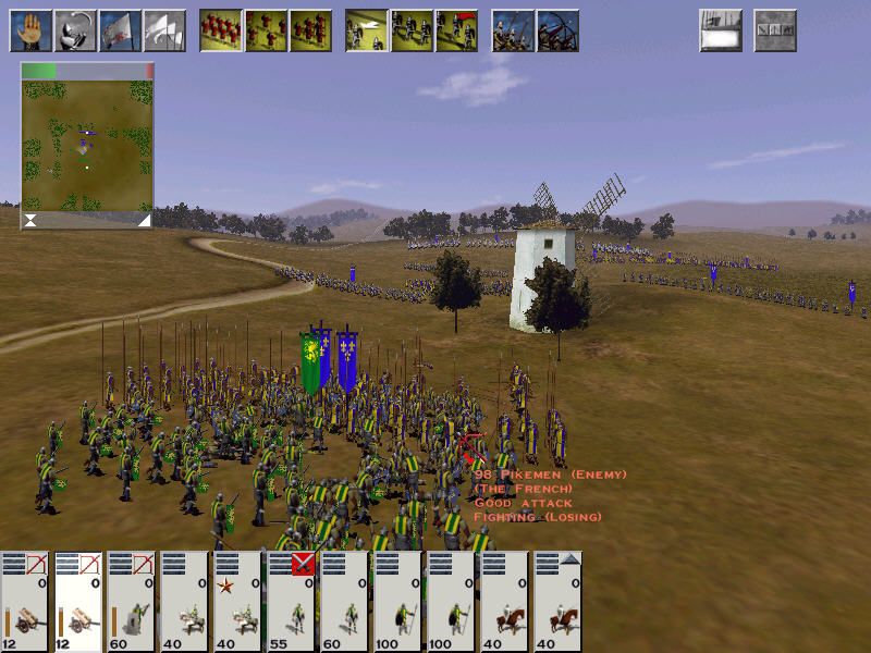 Medieval: Total War (Windows) screenshot: Attack enemy