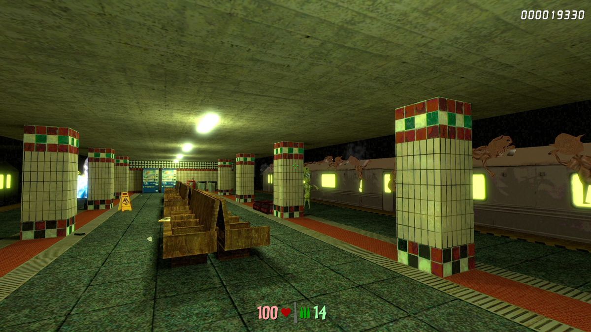 Chop Goblins (Windows) screenshot: A subway