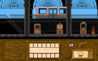 Theme Park Mystery (Amiga) screenshot: At the start