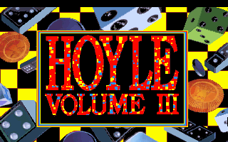 Hoyle: Official Book of Games - Volume 3 (DOS) screenshot: Opening Title Screen